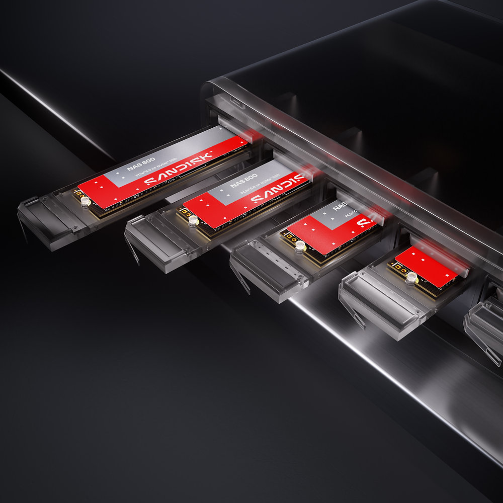 SANDISK NAS SSDs for high-endurance network-attached storage systems