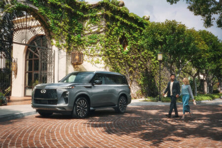 What Makes an SUV Comfortable on Long Journeys INFINITI QX80 luxury SUV cabin prepared for a long road trip