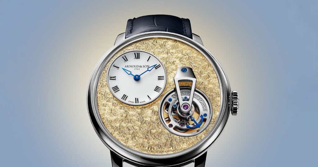 Arnold & Son Constant Force Tourbillon 11 Platinum watch