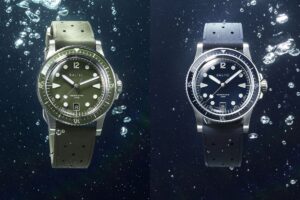 Baltic Adds a Subtle Date to the Aquascaphe MK2 Baltic Aquascaphe MK2 Date dive watch with colour matched date window at 6 o’clock