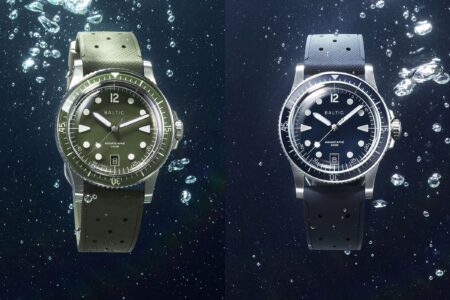 Baltic Adds a Subtle Date to the Aquascaphe MK2 Baltic Aquascaphe MK2 Date dive watch with colour matched date window at 6 o’clock