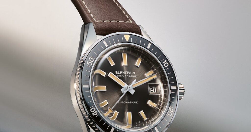 Blancpain Marks the Bathyscaphe’s 70th With a Compact Limited Edition Blancpain Bathyscaphe 70th anniversary limited edition dive watch