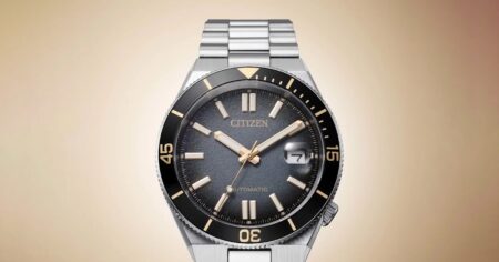 Citizen Gives the Tsuyosa Shore a Retro Turn With Time Slip Citizen Tsuyosa Shore Time Slip vintage-inspired sporty watch
