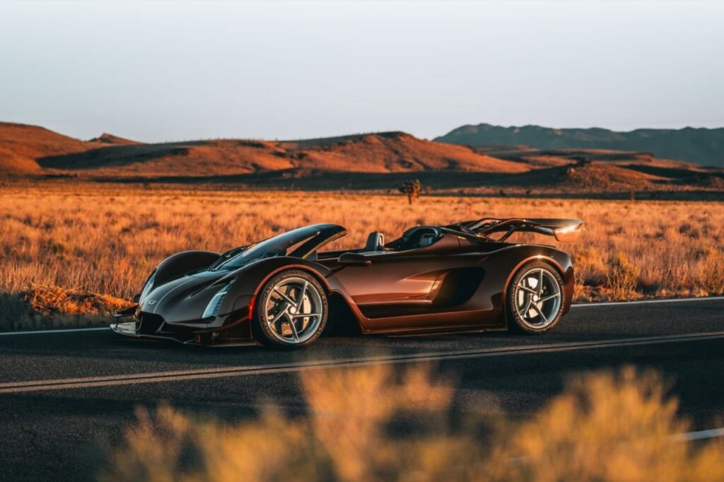 Czinger 21C Spyder Arrives at Pebble Beach With 1,250 hp Czinger 21C Spyder open-top hypercar at Pebble Beach
