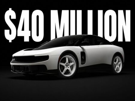 Ferrari Luce chassis no. 0 in Madreperla Semi-Gloss at Monterey auction
