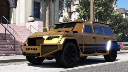 Dartz armored SUV inspired by the GTA Online HVY Nightshark