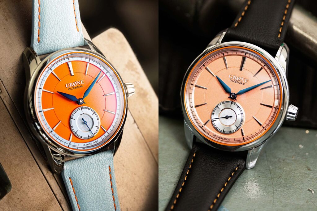 Grøne Oldenzaal Horologium Brings Dutch Indie Watchmaking Into Dress Watch Territory Grøne Oldenzaal Horologium hand-wound dress watch with Dutch-inspired dial details
