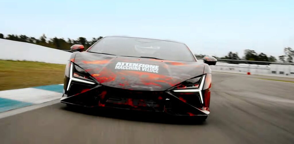 Lamborghini Revuelto SV Sets a Hockenheimring Benchmark Before Launch Camouflaged Lamborghini Revuelto SV on track at Hockenheimring