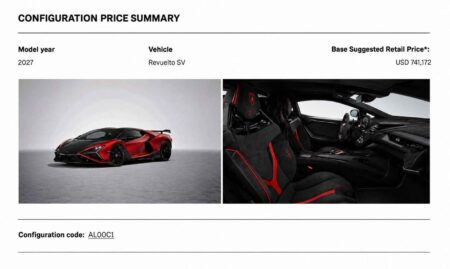 Lamborghini Revuelto SV Could Pass $1 Million With the Right Options Lamborghini Revuelto SV shown in red with aggressive carbon exterior details