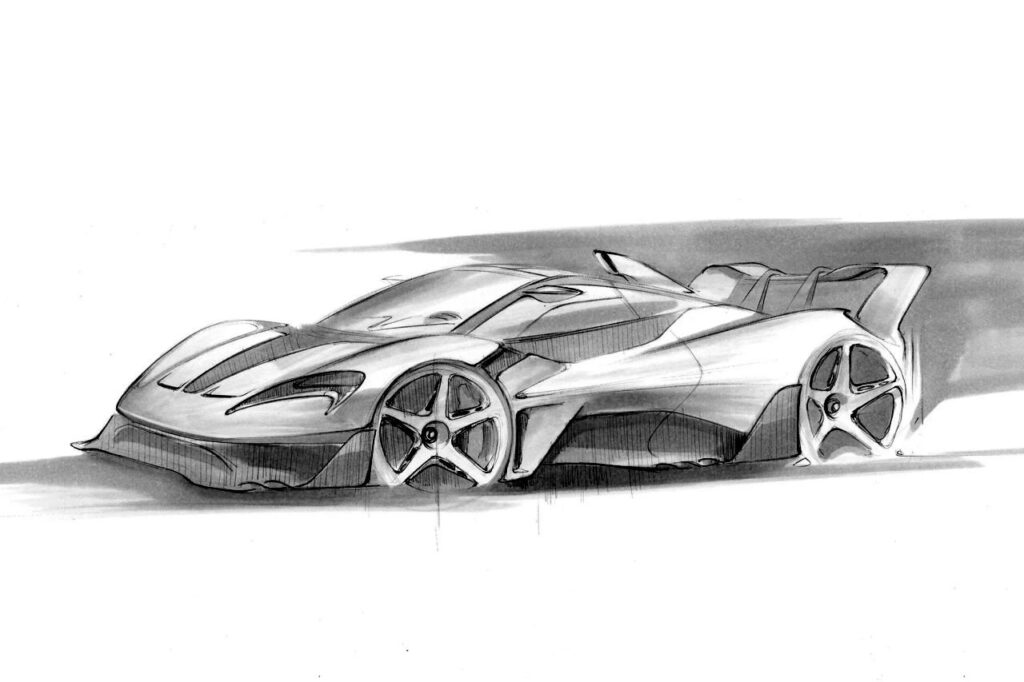 Lanzante 95-59 adds a high-downforce package and Loro Piana cabin options Lanzante 95-59 supercar with high-downforce fixed rear wing and roof intake