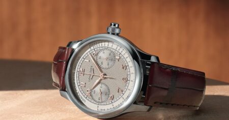 Longines Master Collection Chrono Monopusher pulsometer chronograph watch
