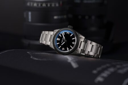 Nodus Sector II Sport Tiger’s Eye and Onyx watches with Holme and Hadfield Sector II Dive special edition