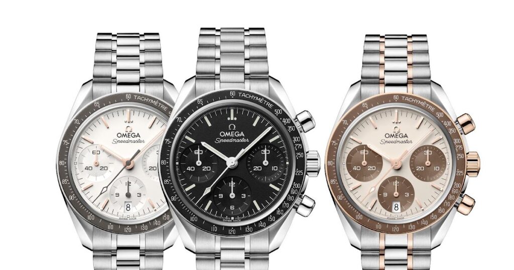 Omega Brings the Speedmaster 38 mm Closer to the Moonwatch Omega Speedmaster 38 mm chronograph with Moonwatch-inspired design cues