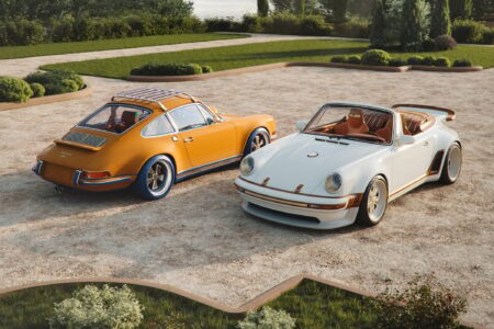 Singer and Louis Vuitton bespoke Porsche 911 LV-01 Classic and LV-02 Classic Turbo
