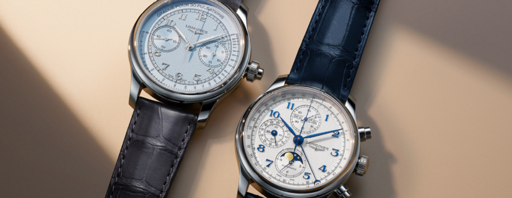 Longines Master Collection Chrono Monopusher and Chrono Moonphase watches