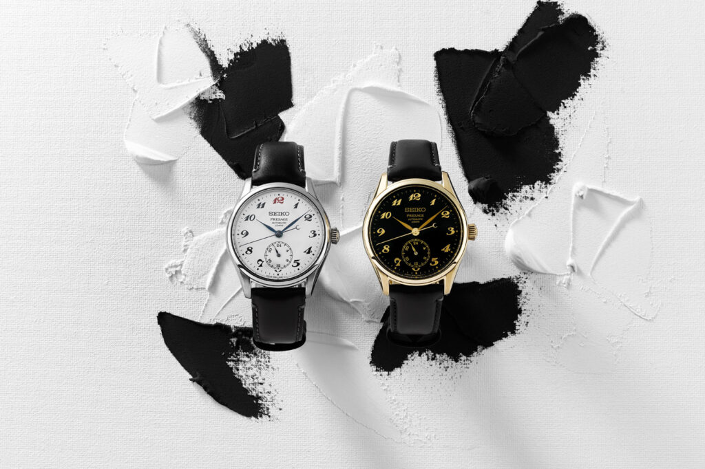 Seiko Revisits the Laurel with New Presage Enamel and Urushi Dials Seiko Presage Classic Craftsmanship Enamel and Urushi Laurel Dial watches