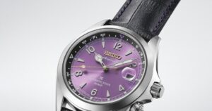 Seiko Brings Edo Purple to Six Limited Editions for Its 145th Anniversary Seiko 145th anniversary Edo purple limited edition watches with gold accents