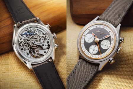 Singer Reimagined Brings the Valjoux 72 Back Into View With the Heritage V72 Singer Reimagined Heritage V72 chronograph with tricompax dial and restored Valjoux 72 movement