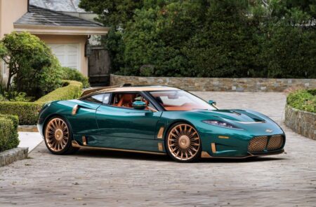 Spyker C8 Preliator XXV Coupe displayed during Monterey Car Week