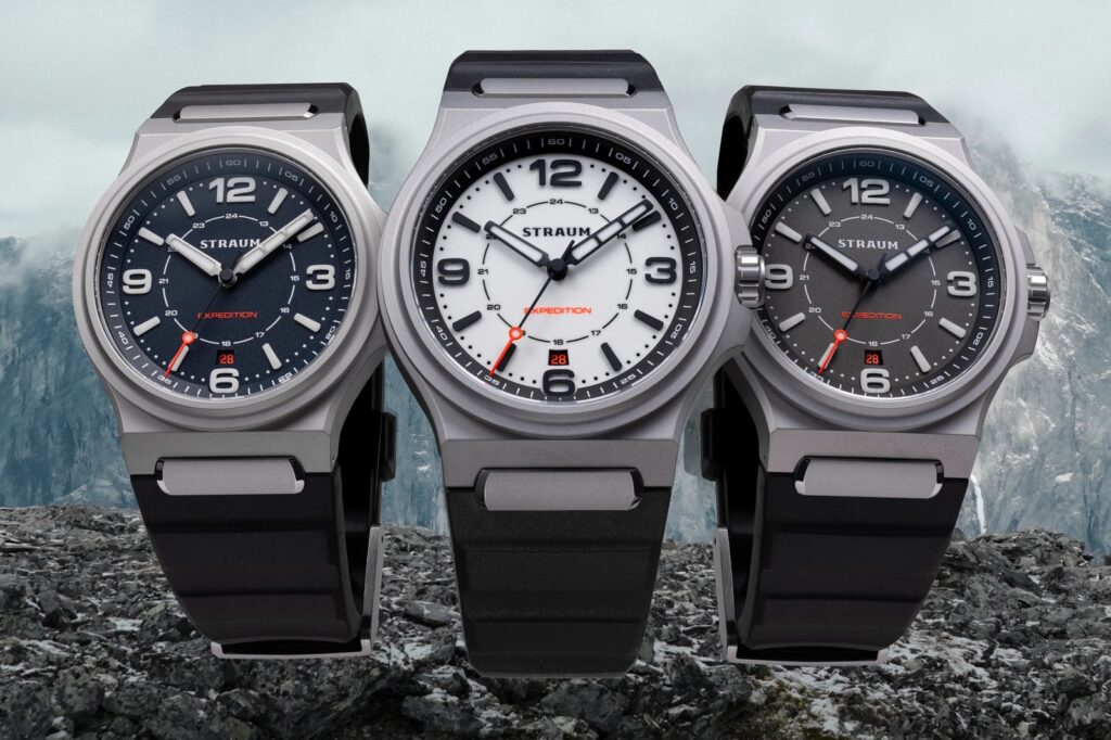 Straum Expedition Brings a Norwegian Edge to the Titanium Tool Watch Straum Expedition titanium tool watch with Norwegian outdoor-inspired details