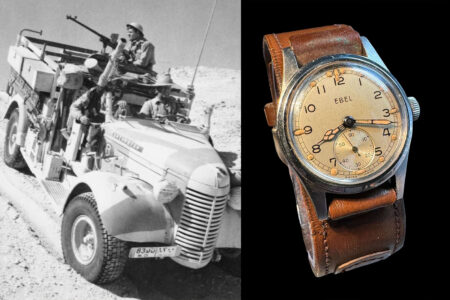 How Timekeepers Put Longitude on the Map Vintage boxed chronometer and wristwatch beside surveying maps and navigation instruments