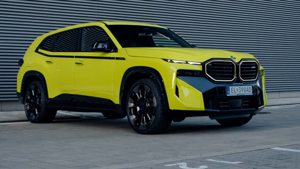 BMW XM Faces a Tough Road as Demand Keeps Sliding BMW XM performance SUV on a dark road