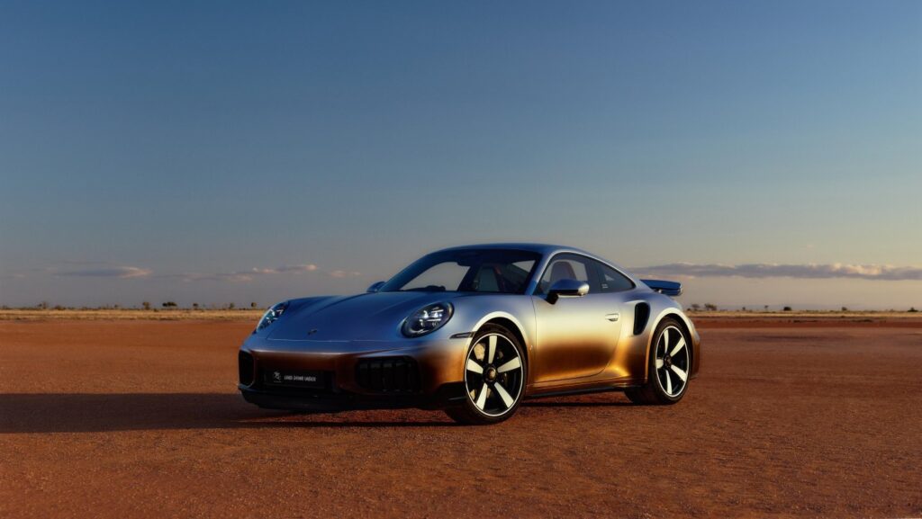Porsche’s One-Off 911 Turbo S Land Down Under Is Heading for Seven-Figure Territory Porsche 911 Turbo S Land Down Under one-off Sonderwunsch anniversary car
