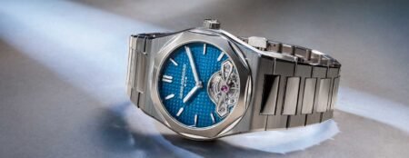 Girard-Perregaux Puts Its House Codes on the Laureato Fifty Tourbillon Girard-Perregaux Laureato Fifty Tourbillon Micro-Rotor 39mm stainless steel watch
