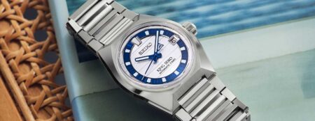 King Seiko VANAC titanium models and Seiko Blue anniversary edition watches