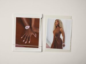 Audemars Piguet Royal Oak Selfwinding Chronograph Serena Williams Limited Edition in white ceramic with pink mother-of-pearl dial