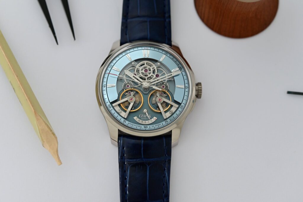 Czapek Opens Quai des Bergues 27 With Two Geneva Boutique Editions Czapek Quai des Bergues Midnight in Geneva and Place Vendôme Complicité Glacier Blue boutique editions