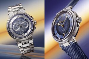 Breguet Marine 5517 and Marine Chronograph 5527 with refined guilloche dials
