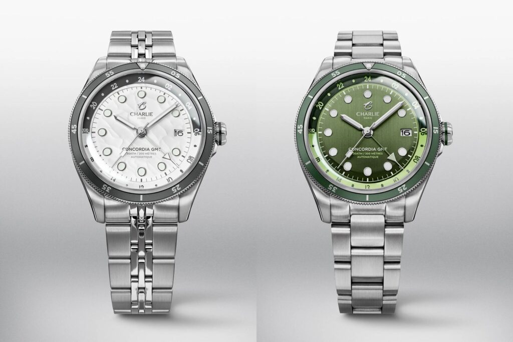 Charlie Paris Sharpens the Concordia GMT With New Dials and a Lower Entry Price Charlie Paris Concordia GMT updated models with five dial colours