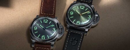 Panerai Luminor Firenze 8 Giorni limited edition watches in Platinumtech and steel
