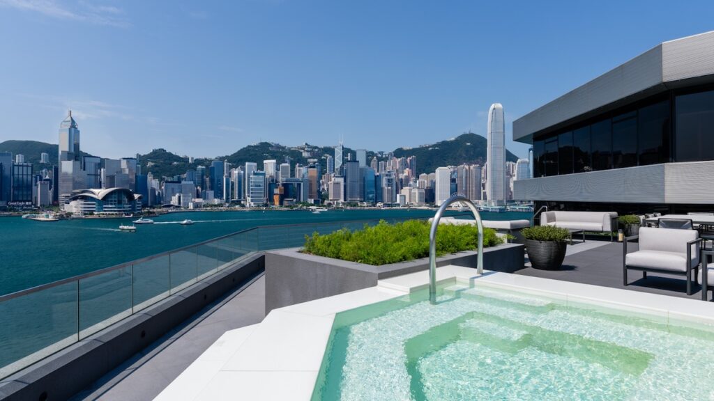 Regent Hong Kong facing Victoria Harbour and the Hong Kong Island skyline