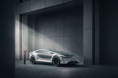 CEER EXOBOT Debuts as Saudi Arabia’s Bold Electric Flagship CEER EXOBOT electric sedan and SUV with dramatic Saudi-inspired design