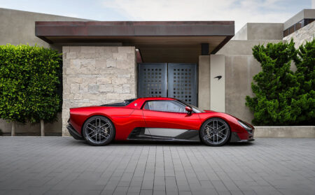 McLaren McL 6GT low wide supercar inspired by the M6GT at Monterey Car Week