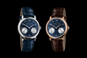 A. Lange & Söhne Triple Split in platinum and blue dial 1815 UP/DOWN watches