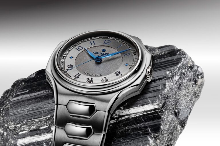 Atelier Wen and Massena LAB Give Inflection Shuò a Tantalum Case and Tremblage Dial Atelier Wen x Massena LAB Inflection Shuò tantalum watch with hand tremblage dial