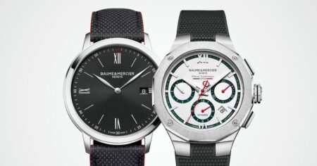 Baume & Mercier Brings Riviera 10897 and Classima 10898 to Historic Racing Baume & Mercier Riviera 10897 and Classima 10898 watches marking historic racing