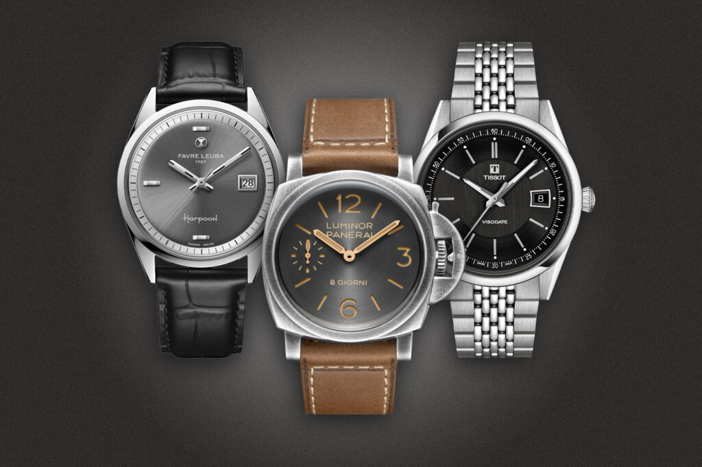 Selection of heritage-inspired watches with vintage military, diving and dress watch styling