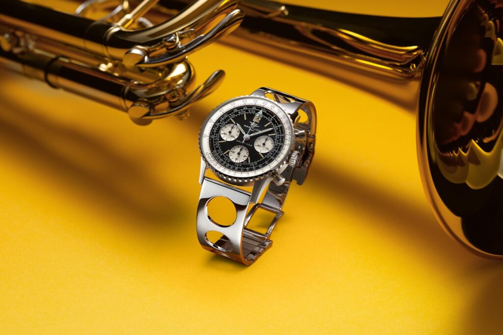 Breitling Navitimer B09 Chronograph 41 Miles Davis with reverse panda dial