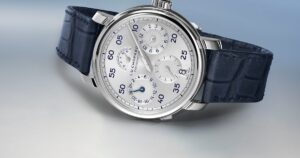 Chopard L.U.C 1963 Heritage Regulator watch with separated regulator-style time display