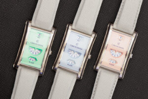 Chronoswiss Neo Digiteur Pastel Code Adds Soft Colour Chronoswiss Neo Digiteur Pastel Code watches with pastel Rose, Mint and Sky dials