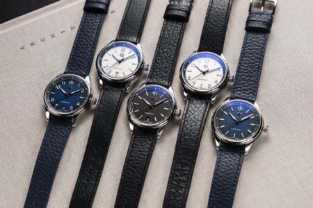 DUG Glashütte Shrinks the Purist Into a Compact 37mm Watch DUG Glashütte Purist 37 stainless steel watch with textured dial