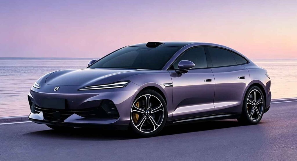 Denza Z9S electric GT with a long body profile and performance-focused styling
