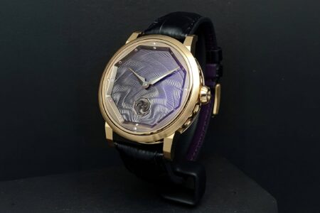 GoS and Martin Key Return With a Six-Piece Purple-Black Statement Watch GoS x Martin Key 2026 Edition watch with purple black dial and precious metal case
