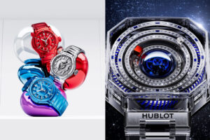 Hublot Classic Fusion Balloon Dog and MP-14 Origin by Jeff Koons watches