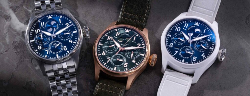 IWC’s Big Pilot Perpetual Calendar ProSet Makes a Clever Le Petit Prince Debut IWC Big Pilot’s Watch Perpetual Calendar ProSet Le Petit Prince with blue dial and white ceramic case