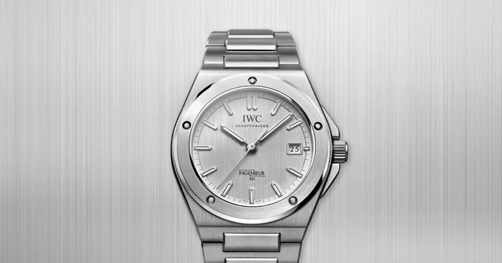 IWC Celebrates 50 Years of the Ingenieur SL With Two Automatic Editions IWC Ingenieur Automatic anniversary editions celebrating 50 years of the Ingenieur SL